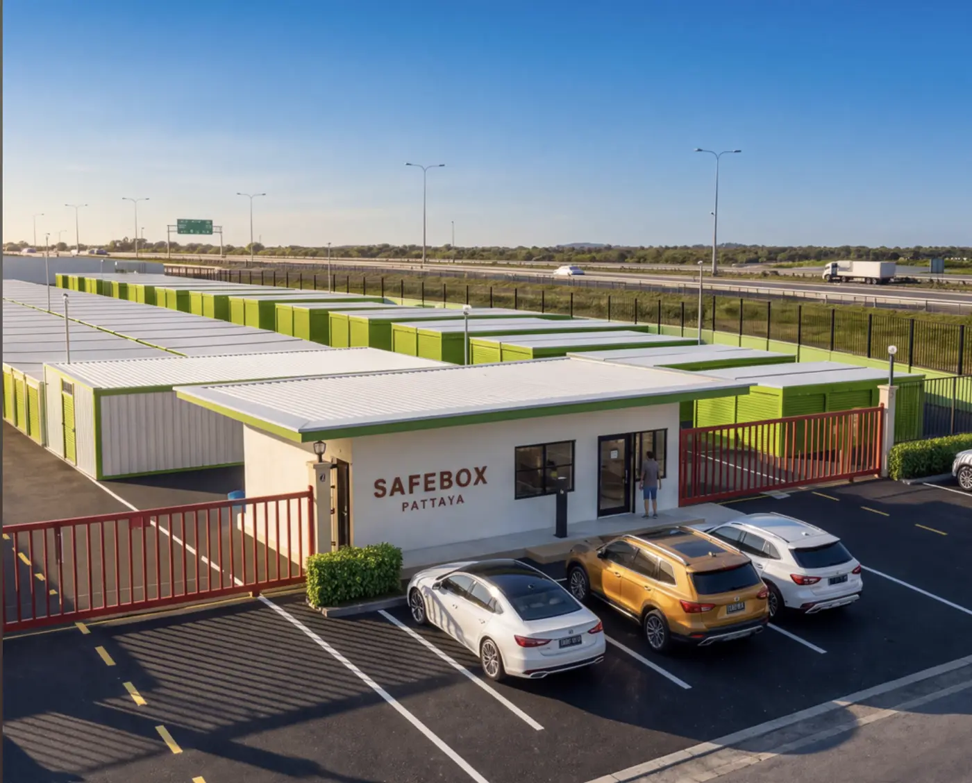 SAFEBOX Паттайя у развязки Motorway Junction